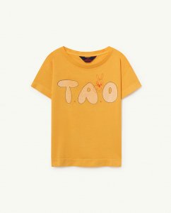 30%OFF/The Animals Observatory ROOSTER  KIDS T-SHIRT YELLOW TAO