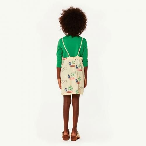 the animals observatory ワンピース 4Y THE ANIMALS OBSERVATORY 23AW 〉 Jersey Mule Kids Jumpsuit