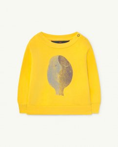 LAST ONE!!30%OFF/The Animals Observatory BEAR BABY SWEATSHIRT Yellow Face