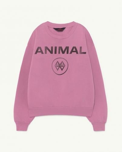 The Animals Observatory BEAR KIDS SWEATSHIRT Pink Animal