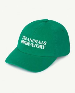 The Animals Observatory HAMSTER KIDS CAP GREEN