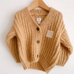 30%OFF/wynken BIG RIB CARDIGAN BUTTER MILK