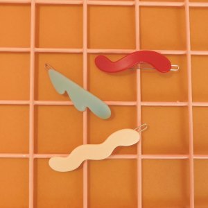 CHUNKS Mini Wave Barrettes3PACK