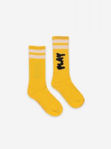 20%OFF!!BOBO CHOSES Play Yellow Long Socks