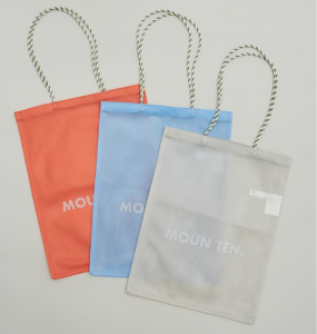 MOUN TEN. mesh tote