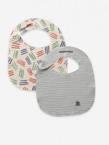 BOBO CHOSES Cup Of Tea and Scratch Colors bib pack