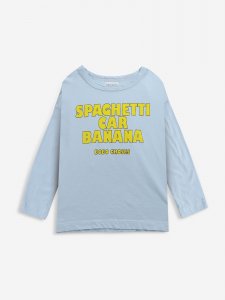 20%OFF!BOBO CHOSES Spaghetti Car Banana long sleeve T-shirt