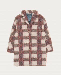 30%OFF!THE CAMPAMENTO Checks Teddy Coat