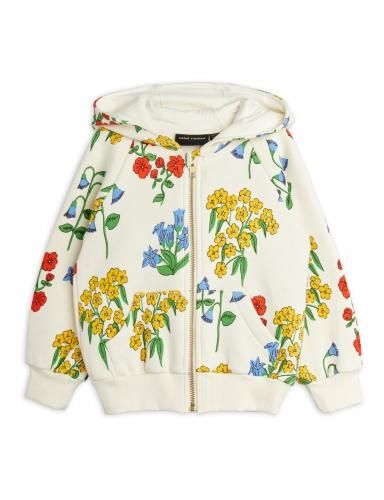 LAST ONE!!mini rodini SNOW FLOWERS AOP ZIP HOODIE - W THE STORE LAST ONE!!mini rodini SNOW FLOWERS AOP ZIP HOODIE - W THE STORE