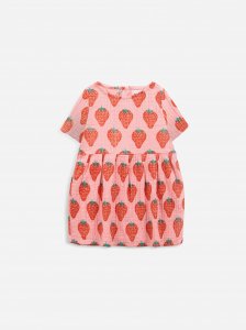 30%OFF!!BOBO CHOSES Strawberry All over oven dress BABY