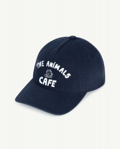 The Animals Observatory HAMSTER KIDS HAT  NAVY CAFE