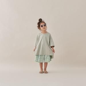 MOUN TEN. organic cotton big T sage green