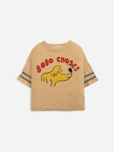 20%OFF!!BOBO CHOSES Sniffy Dog short sleeve T-shirt