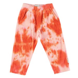 30%OFF!!piupiuchick  trousers pink&orange tie-dye
