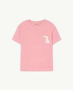 20%OFF!!The Animals Observatory ROOSTER T-shirt Pink form