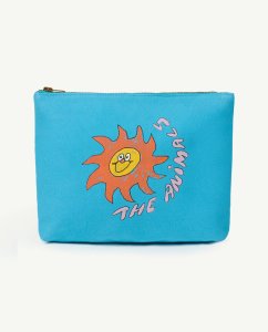 20%OFF!!The Animals Observatory POUCH Blue Sun