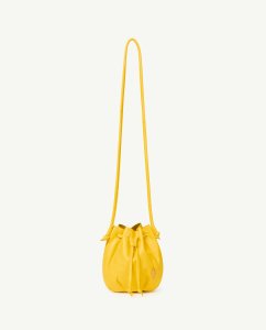 20%OFF!!The Animals Observatory LEATHER BAG Yellow logo