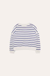 THE CAMPAMENTO Blue Striped Sweatshirt