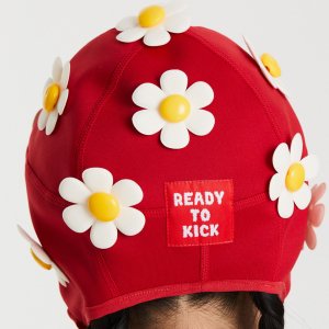 READY TO KICK FLOWER DIP teen&adult red
