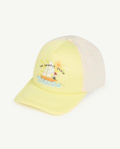 <img class='new_mark_img1' src='https://img.shop-pro.jp/img/new/icons14.gif' style='border:none;display:inline;margin:0px;padding:0px;width:auto;' />The Animals Observatory ELASTIC HAT soft yellow