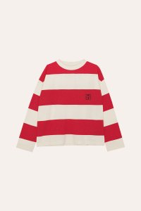 20%OFF!!THE CAMPAMENTO Red Stripes Long Sleeve kids Tshirts
