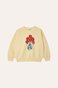 20%OFF!!THE CAMPAMENTO Flowers Bouquet Oversized kids Sweatshirt