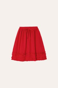 <img class='new_mark_img1' src='https://img.shop-pro.jp/img/new/icons14.gif' style='border:none;display:inline;margin:0px;padding:0px;width:auto;' />THE CAMPAMENTO Red Kids Skirt