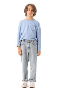 20%OFF!!piupiuchick long sleeve blue kids