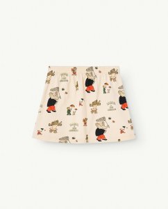 The Animals Observatory  BABAR COLLECTION WOMBAT KIDS SKIRT
