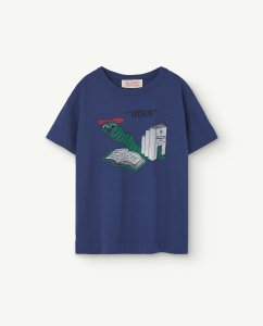 The Animals Observatory ROOSTER KIDS TSHIRT Deep Blue