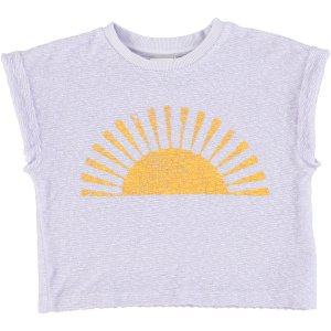 piupiuchick  tshirt lavender burning sun