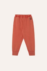 THE CAMPAMENTO RED WASHED KIDS JOGGING TROUSERS