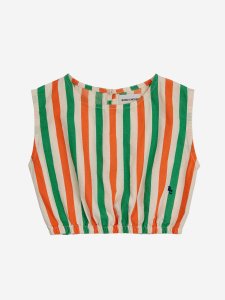 <img class='new_mark_img1' src='https://img.shop-pro.jp/img/new/icons14.gif' style='border:none;display:inline;margin:0px;padding:0px;width:auto;' />BOBO CHOSES Vertical Stripes woven top