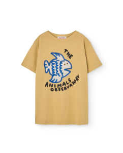 <img class='new_mark_img1' src='https://img.shop-pro.jp/img/new/icons14.gif' style='border:none;display:inline;margin:0px;padding:0px;width:auto;' />The Animals Observatory BIG ROOSTER KIDS TSHIRT ET Brown