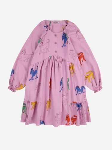BOBO CHOSES Wonder Horse all over woven dress - W THE STORE BOBO CHOSES Wonder Horse all over woven dress - W THE STORE