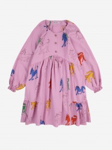 BOBO CHOSES Wonder Horse all over woven dress