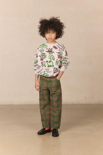 The Animals Observatory 薔薇ワンピース 6Y The Animals Observatory MARTEN KIDS DRESS NUDE ROSES