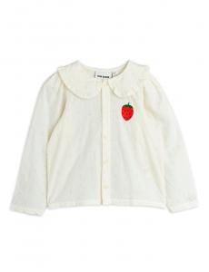 <img class='new_mark_img1' src='https://img.shop-pro.jp/img/new/icons14.gif' style='border:none;display:inline;margin:0px;padding:0px;width:auto;' />mini rodini STRAWBERRY EMB SCHIFFLI BLOUSE
