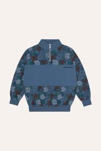 THE CAMPAMENTO HALF ZIP FLOWERS