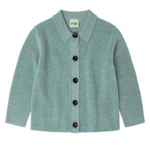 <img class='new_mark_img1' src='https://img.shop-pro.jp/img/new/icons14.gif' style='border:none;display:inline;margin:0px;padding:0px;width:auto;' />FUB  Cardigan aqua melange