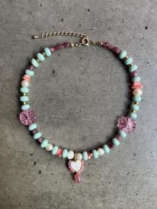 <img class='new_mark_img1' src='https://img.shop-pro.jp/img/new/icons14.gif' style='border:none;display:inline;margin:0px;padding:0px;width:auto;' />apricot kiss  Necklace 