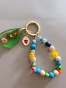 <img class='new_mark_img1' src='https://img.shop-pro.jp/img/new/icons14.gif' style='border:none;display:inline;margin:0px;padding:0px;width:auto;' />Emerald drops key strap