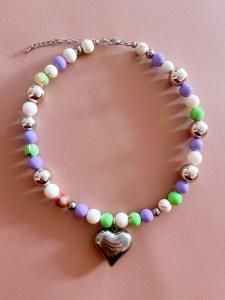 <img class='new_mark_img1' src='https://img.shop-pro.jp/img/new/icons14.gif' style='border:none;display:inline;margin:0px;padding:0px;width:auto;' />for Holiday series purple Necklace 