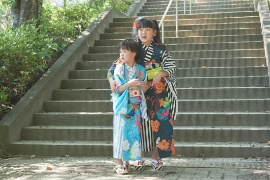 [ほぼ新品・美品]　京都藤誠　浴衣　水色 KIMONOMACHI （Prices down2）浴衣 レディース セット 「水色