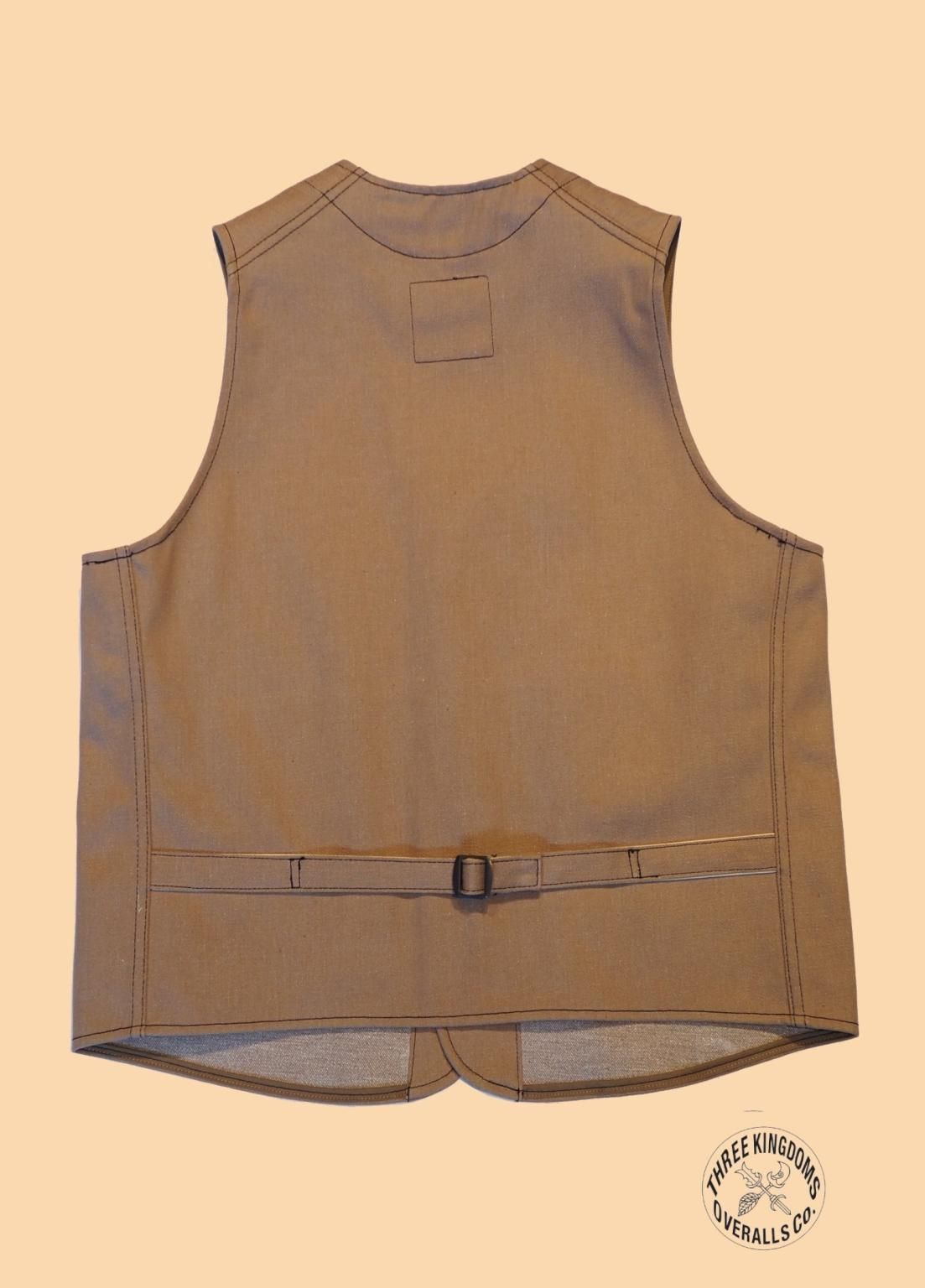 TKB331BE DENIM VEST | セルベッジデニムベスト - THREE