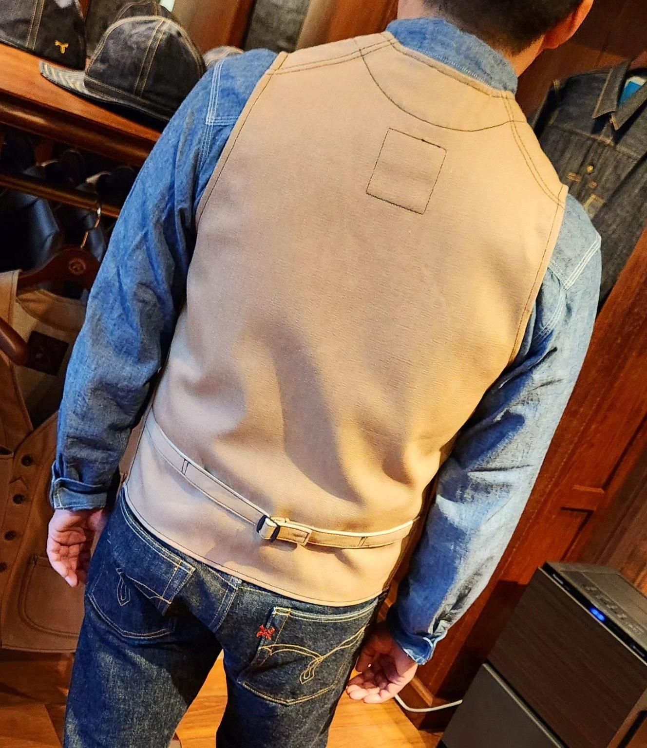 calee デニムベスト　デニム　総柄シャツ　3点セット calee デニムベスト デニム 総柄シャツ 3点セット calee デニム