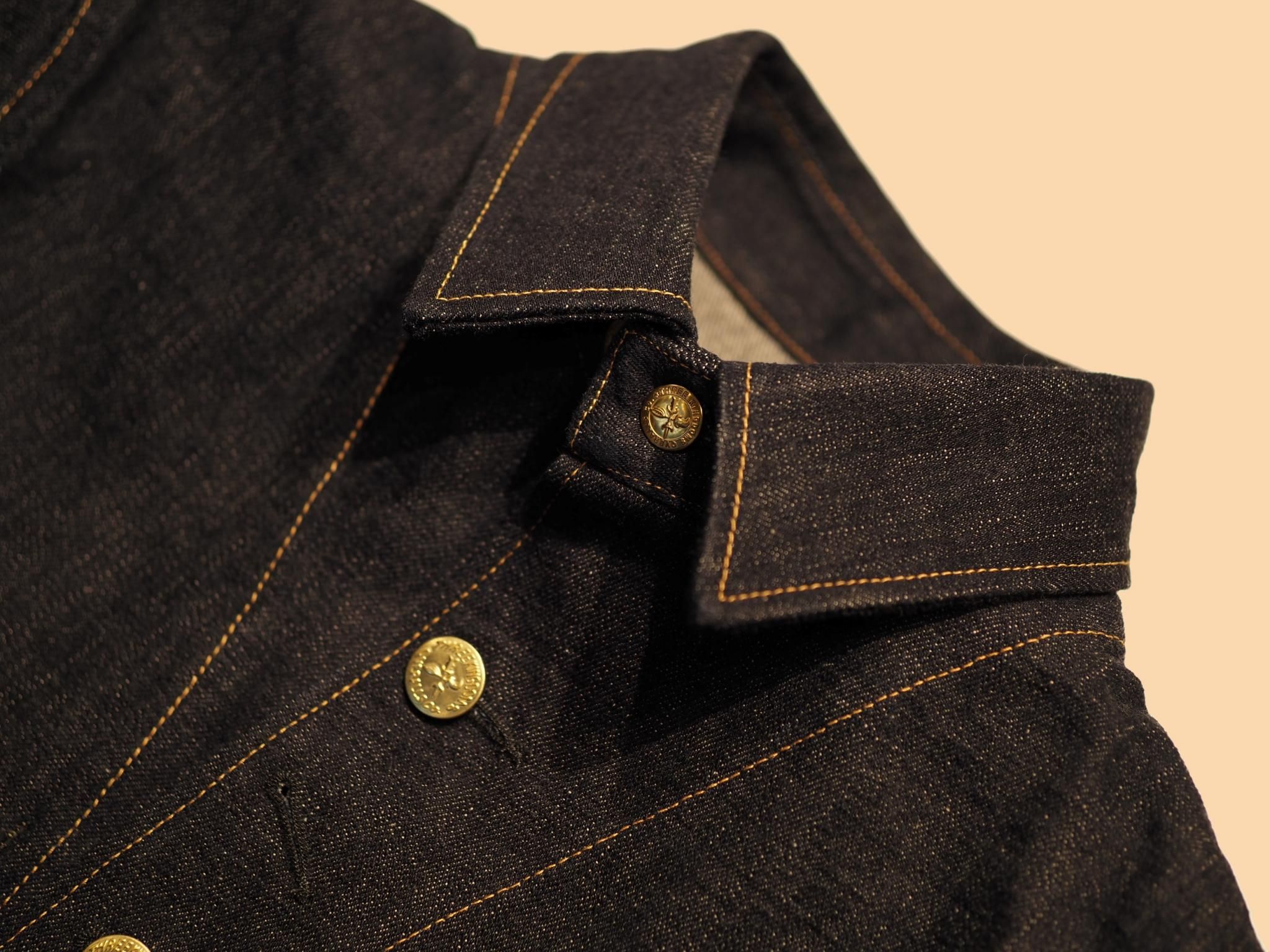 TK773HI |DENIM SACK COAT - THREE KINGDOMS OVERALLS