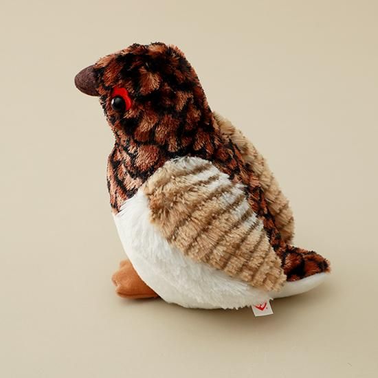雷鳥ぬいぐるみ M 茶色 サイズ 約18cm 売店ひろば 雷鳥ぬいぐるみ M 茶色 サイズ 約18cm 売店ひろば