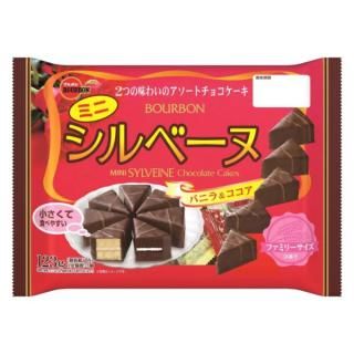 ブルボン ミニ シルベーヌ FS 123g×12袋入 (ファミリーサイズ 大袋 チョコケーキ) 