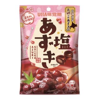 味覚糖 塩あずき 109g×6入 (小豆 キャンディ 飴 お菓子 まとめ買い)。
